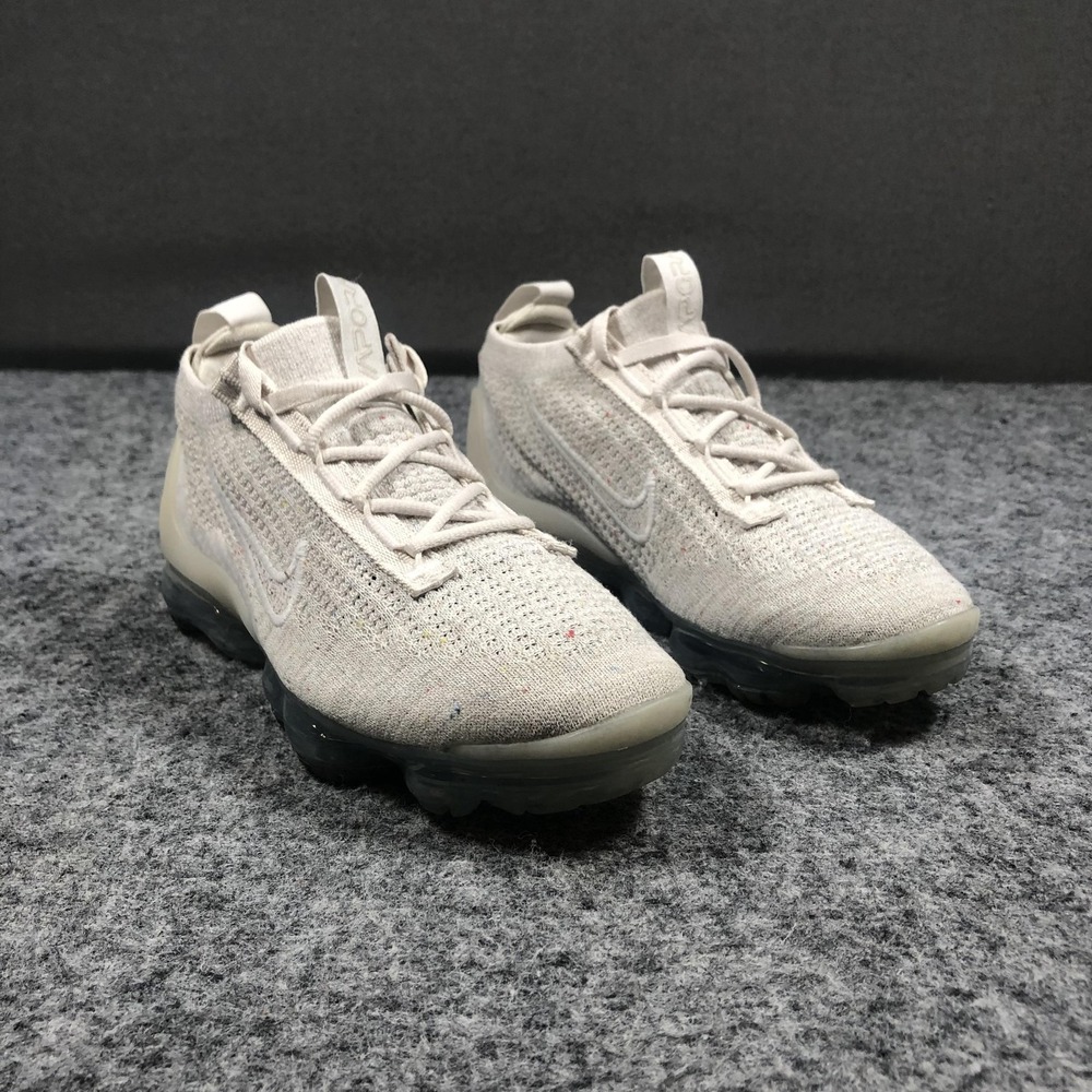 Nike Air VaporMax 2021 Flyknit Shoes Womens 7 Phantom Running DJ9975-001